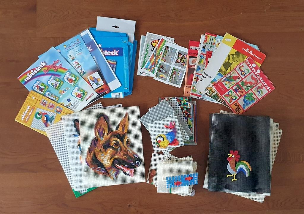 Complete Ministeck set met koffer en veel extra's, Hobby en Vrije tijd, Ministeck, Ophalen of Verzenden