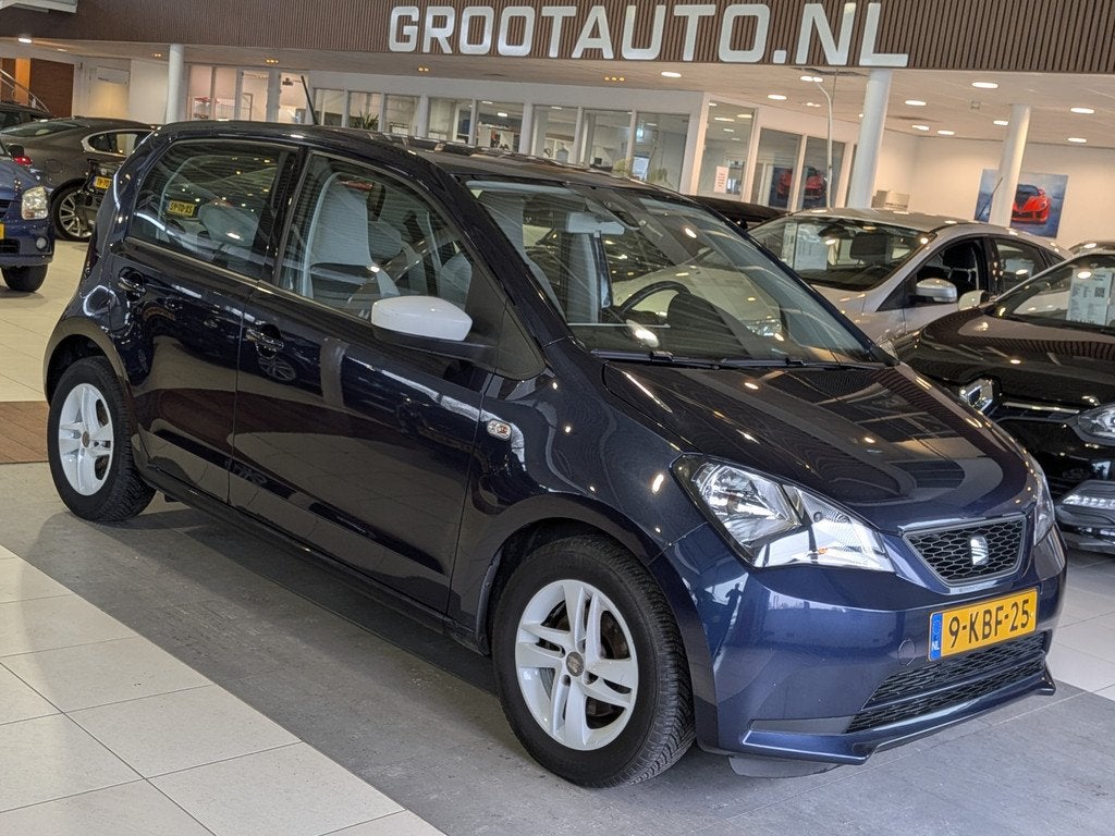 SEAT Mii 1.0 @Mii Airco, Stuurbekrachtiging (bj 2013), Auto's, Voorwielaandrijving, Euro 5, Stof, Gebruikt