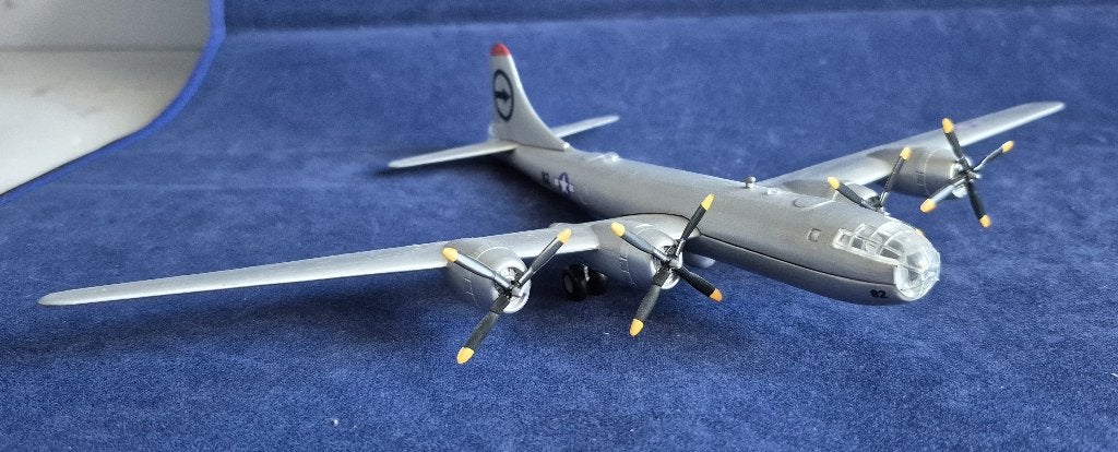 Metalen model van een Boeing B29 Superfortress (M98), Verzamelen, Ophalen of Verzenden, Gebruikt, Schaalmodel