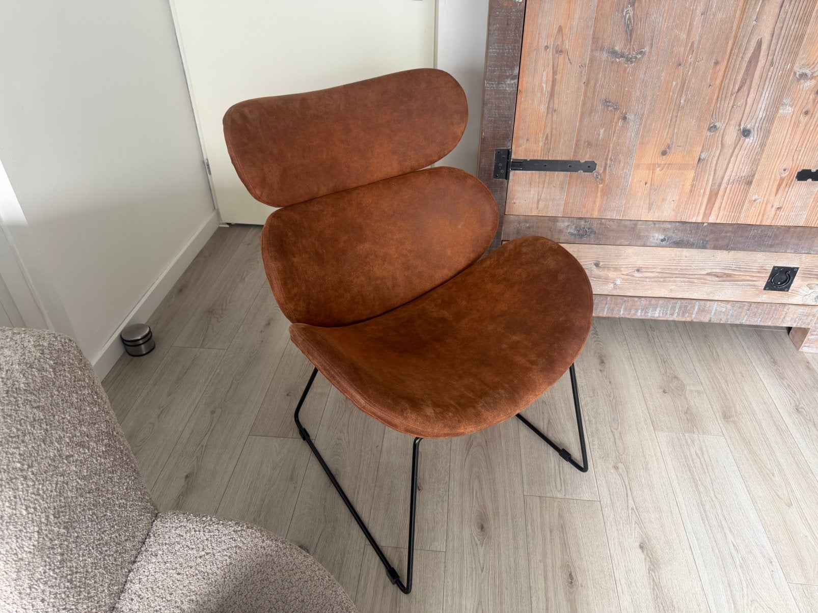 Nette Fauteuil Metalen Frame Stoel Relaxfauteuil