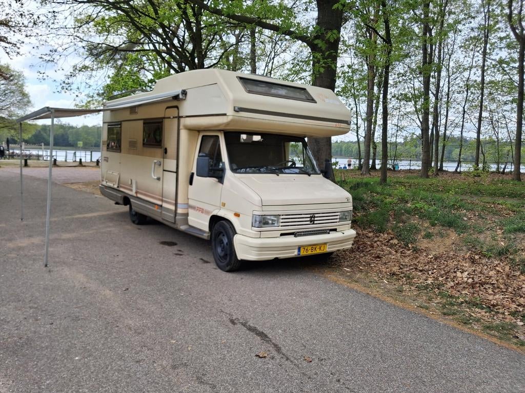 Peugeot 290 Camper uit 1993 - Diesel 95 PK - 22423 km, Overige merken, Alkoof, Luifel, Diesel