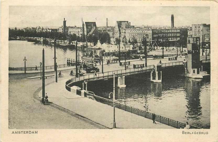377-193-015 Amsterdam Berlagebrug, Ophalen of Verzenden, Voor 1920, Noord-Holland