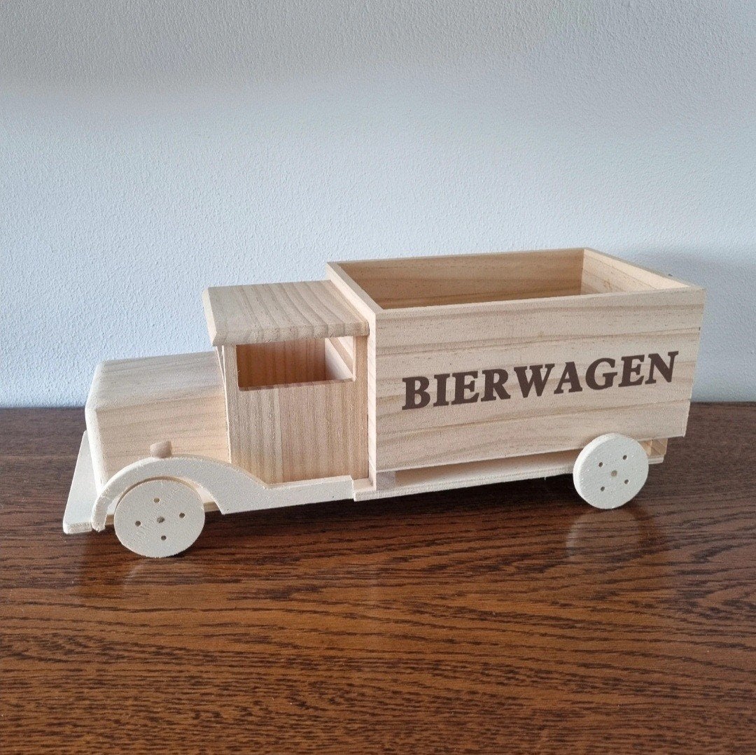 Houten bierwagen hout, Ophalen of Verzenden