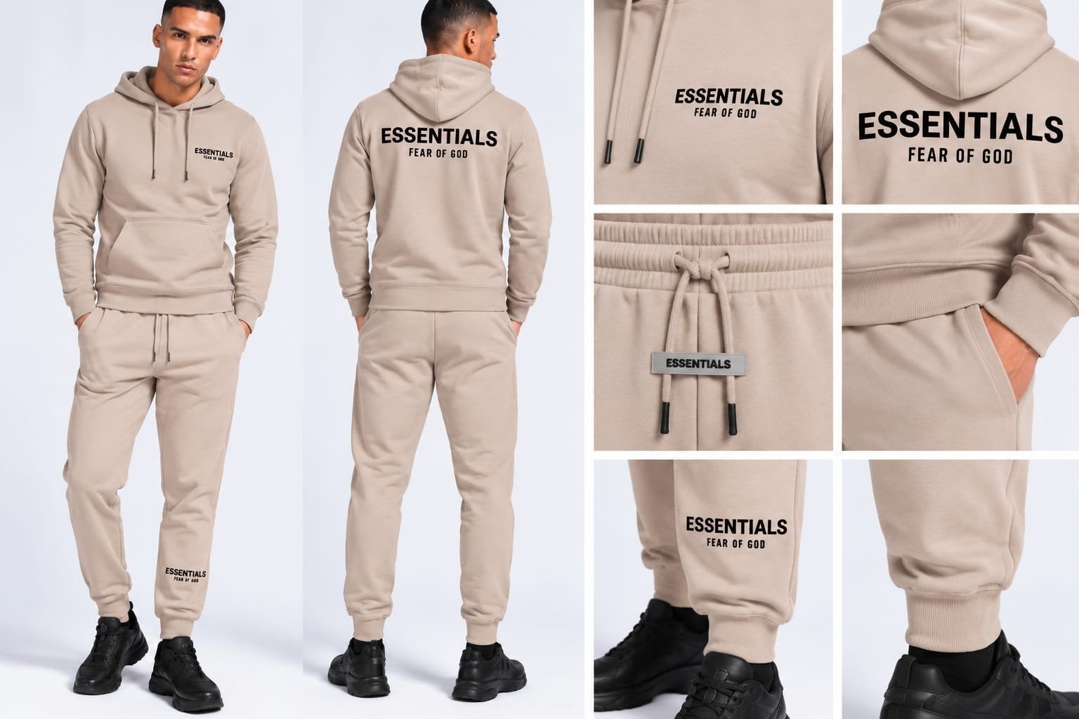 Essentials Fear of God Trainingspak - Diverse Kleuren, Maat 38/40 (M), Meerkleurig, Essentials Fear of God, Nieuw
