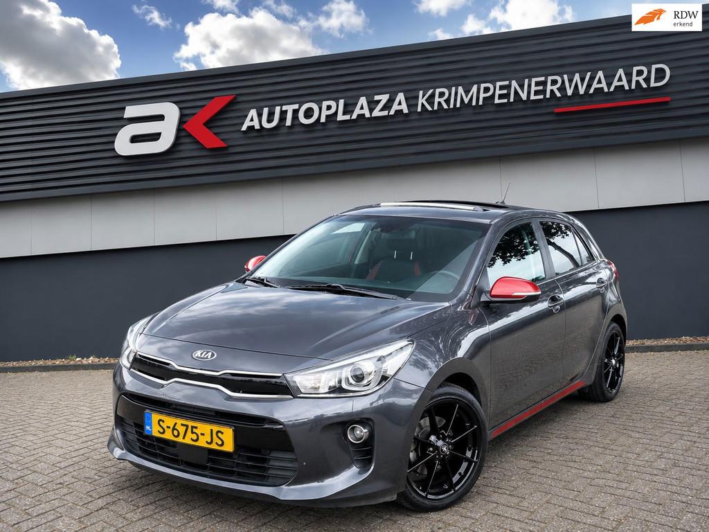 Kia Rio 1.0 TGDI ExecutiveLine Panoramadak Bomvolle opties, Auto's, Kia, Bedrijf, Te koop, Rio, ABS, Achteruitrijcamera, Airbags
