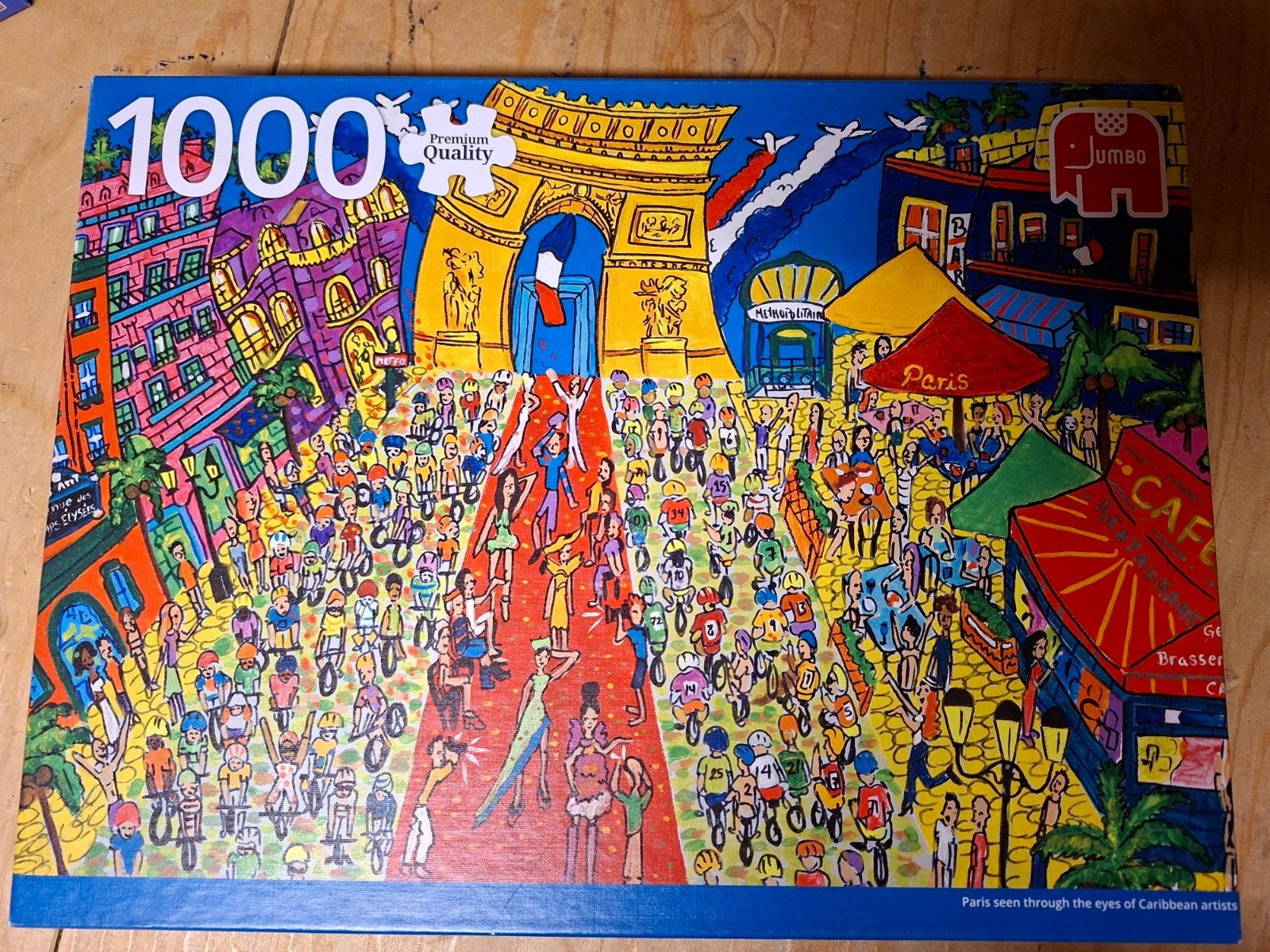 legpuzzel Jumbo, Hobby en Vrije tijd, Denksport en Puzzels, Ophalen of Verzenden, 500 t/m 1500 stukjes, Zo goed als nieuw