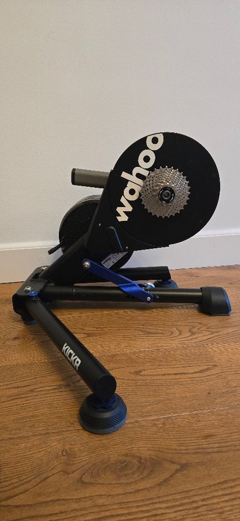 Wahoo KICKR V5 Smart Trainer – in doos (met nieuwe cassette), Ophalen, Gebruikt, Overige typen