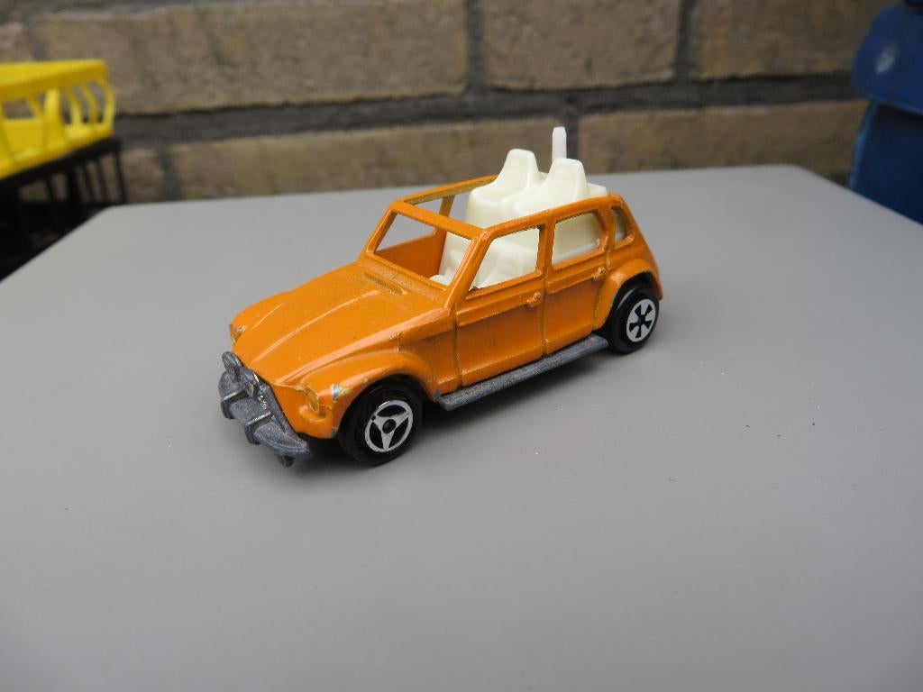 Majorette Citroen Dyane oranje, Ophalen of Verzenden, Gebruikt, Auto