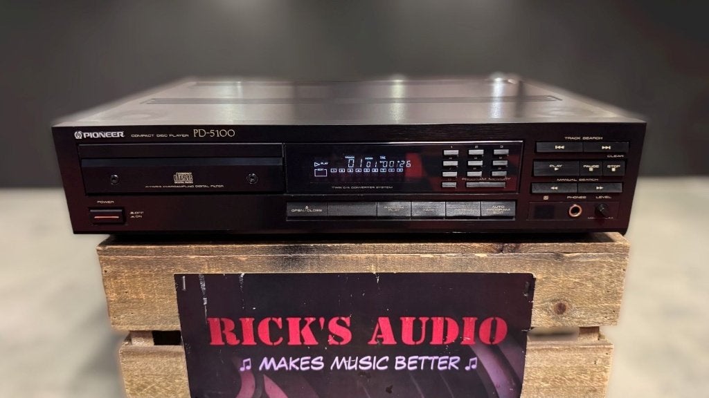 Pioneer PD-5100 | DUBBELE DAC | GEREVISEERD MÉT GARANTIE, PIONEER ELECTRONIC CORP., MADE IN JAPAN, Refurbished, Ophalen of Verzenden