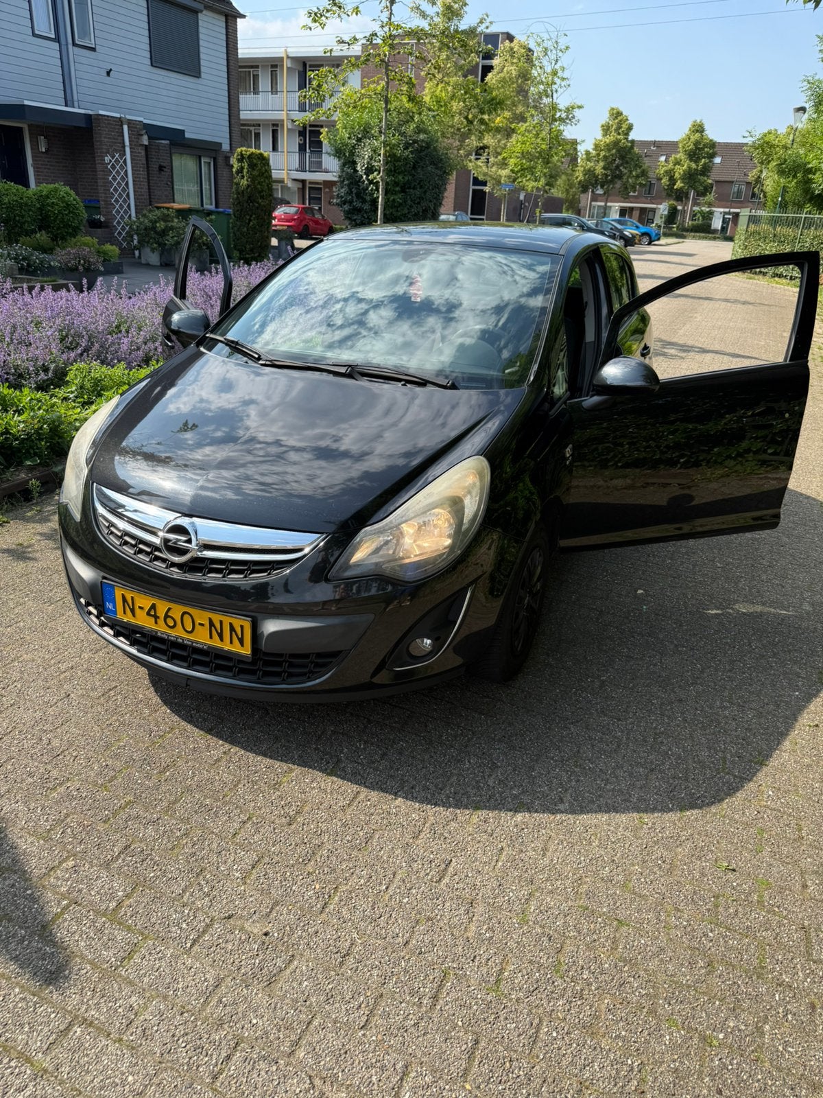 Opel Corsa 1.4 Ecotec 64KW 5D 2014 Zwart, Voorwielaandrijving, 1063 kg, 1398 cc, 4 cilinders