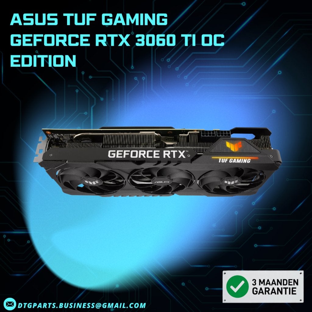 ASUS TUF Gaming GeForce RTX 3060 Ti OC Edition, Computers en Software, 7604 HM, DTGParts.Business@gmail.com, GDDR6, PCI-Express 4