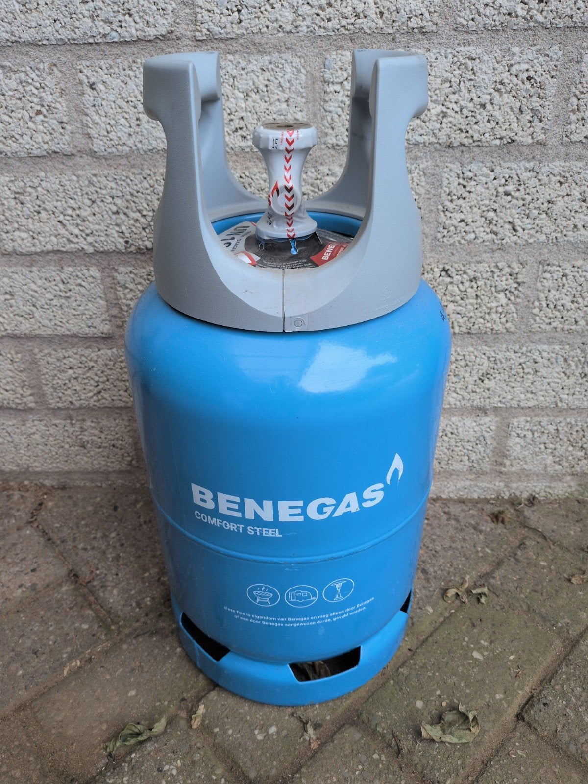 Benegas Comfort Steel gasfles 6kg, Ophalen, Nieuw, Benegas