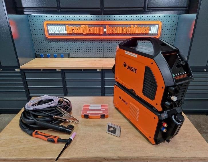 NIEUW! Jasic EVO20 TIG200P AC/DC WC Watergekoeld 5J garantie, Jasic Technology Co., Info@kraaijkamp-lasmachines.nl, Nieuw, Ophalen of Verzenden