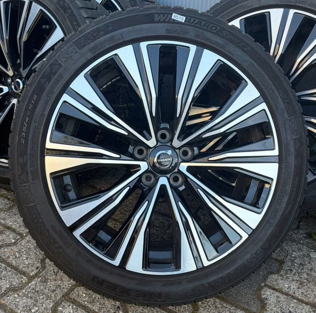 18” Originele Volvo V60 S60 Velgen + Winterbanden, 18 inch, Gebruikt, -, -