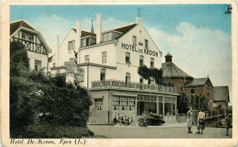 377-514-035 Epen ZL Hotel de Kroon, Verzenden, Voor 1920, Noord-Brabant