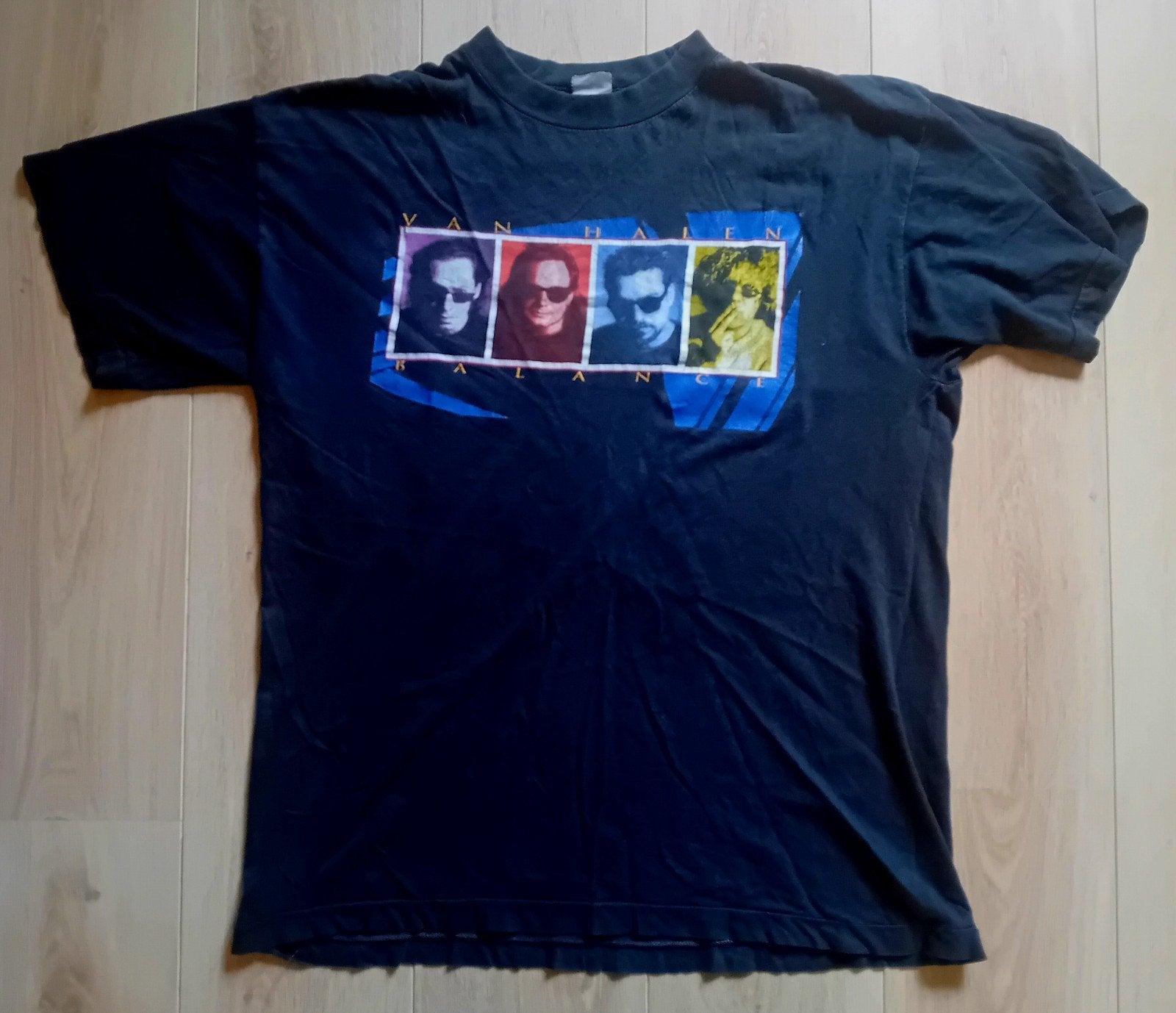 Van Halen shirt tour vintage rock hardrock metal RARE!, Ophalen of Verzenden, Nieuw, Maat 56/58 (XL), Zwart