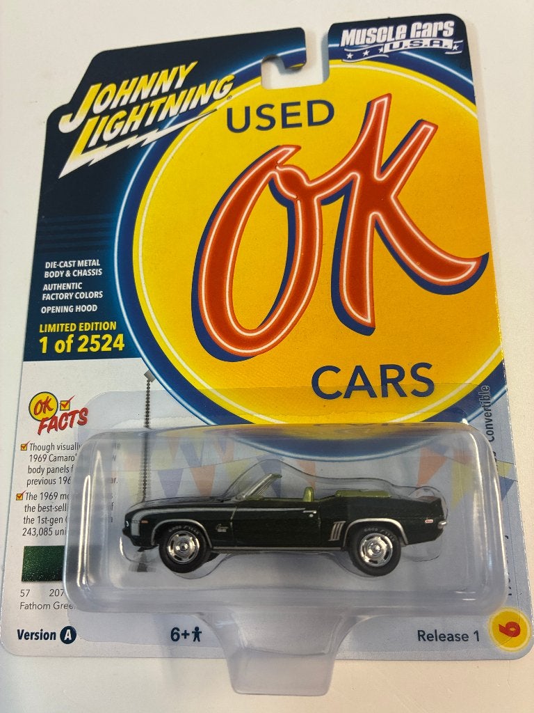 88221: Chevrolet Camaro RS/SS Convertible - 1969 - 1:64, Auto, Nieuw, Ophalen of Verzenden, Oskar-Jäger-Strasse 173_K4, 50825 Köln, Germany