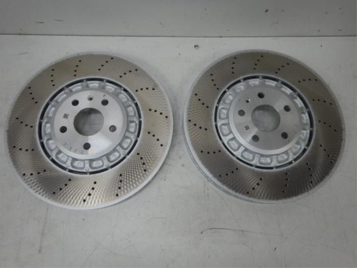 Audi RS3 8Y remschijven voorzijde geventileerd 374MM NIEUW, Ophalen of Verzenden, Gebruikt