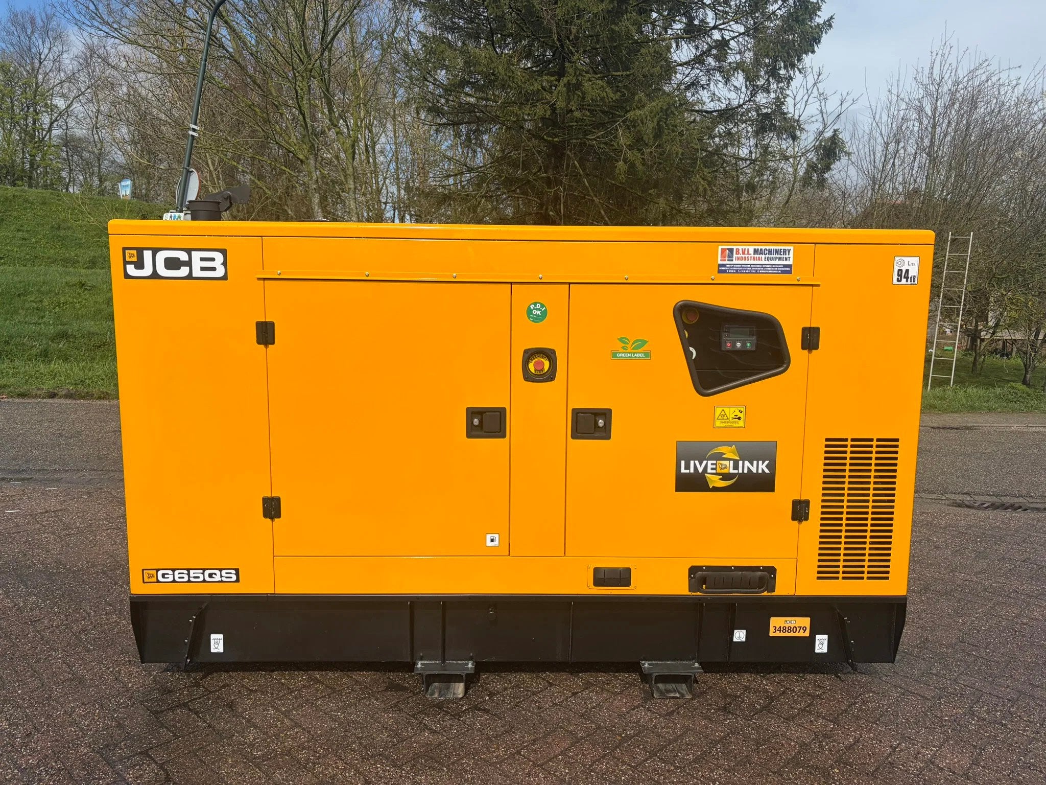 JCB G65QS 65 kVA aggregaat generatorset nieuw (bj 2026)