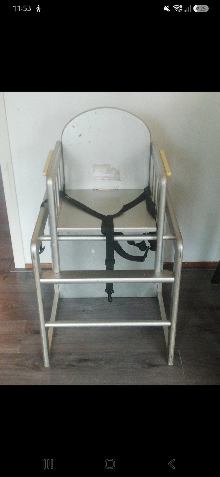 Ombouwbare Eetstoel / Peuterbureau - Veelzijdig & Leuk!, Kinderen en Baby's, Kinderstoelen, Ophalen, Gebruikt, Meegroeistoel, Gordel(s)