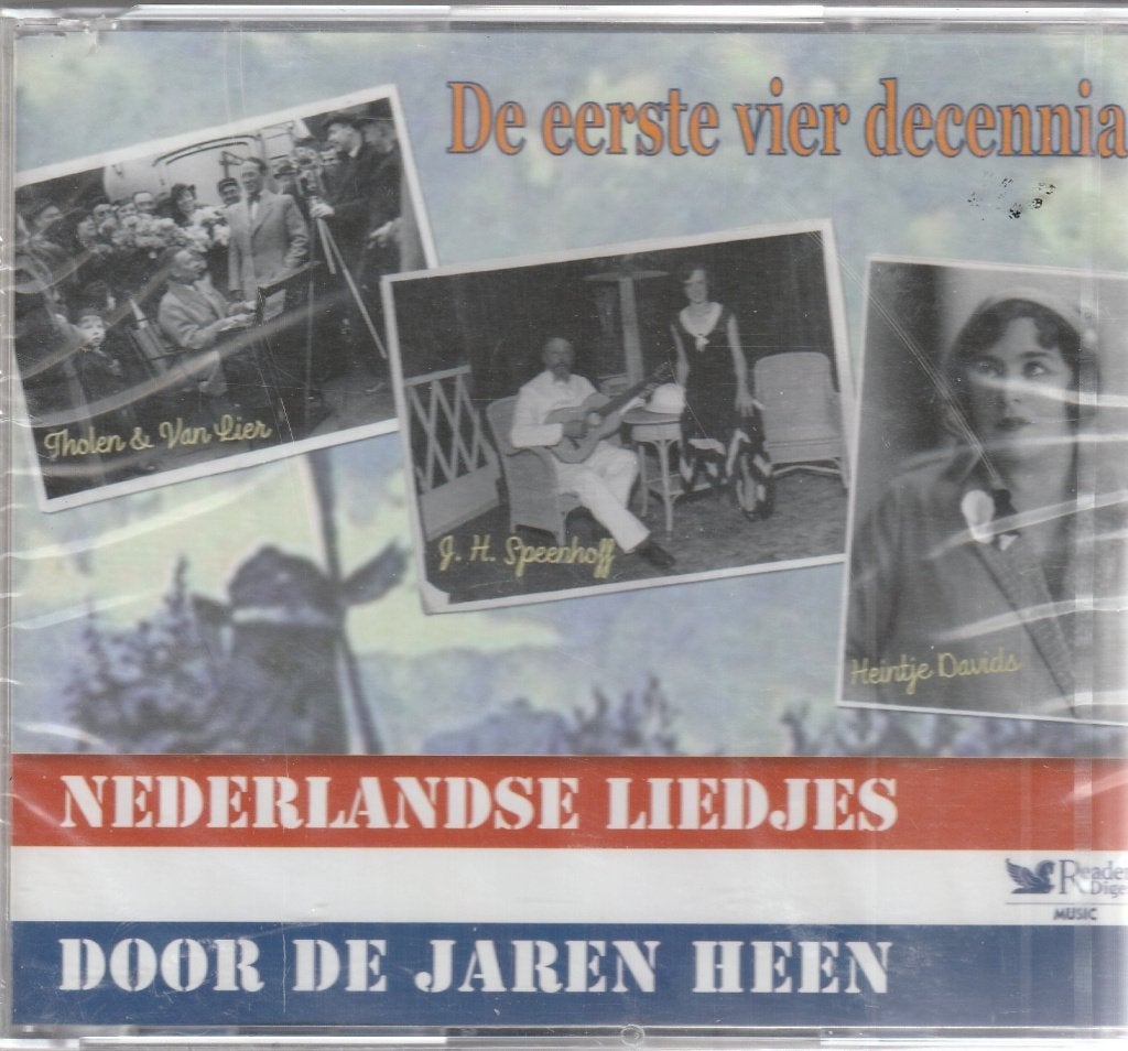 Nederlandse Liedjes Door de Jaren heen1ste decennia (3 cdset, Verzenden, Nieuw in verpakking, Levenslied of Smartlap