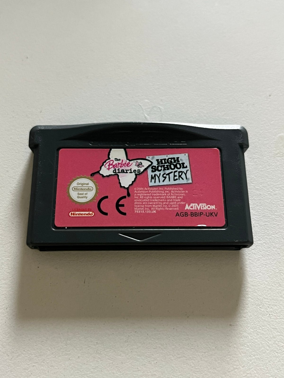 Barbie The High School Mystery GameBoy Advance, Avontuur en Actie, Gebruikt, 1 speler, Ophalen of Verzenden