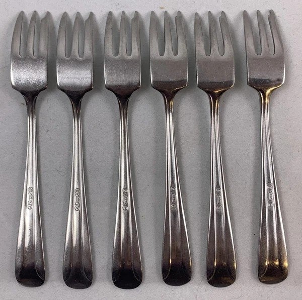 Sola GZ 1400 Hetty 6x taartvorkjes set vintage bestek, Verzenden