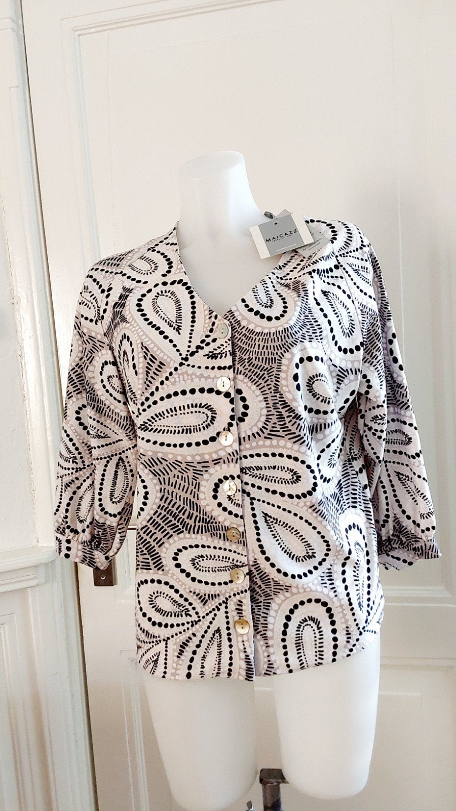 Leuke Maicazz top maat 36 nieuw, Kleding | Dames, Meerkleurig, Onbekend, Ophalen of Verzenden, Lange mouw