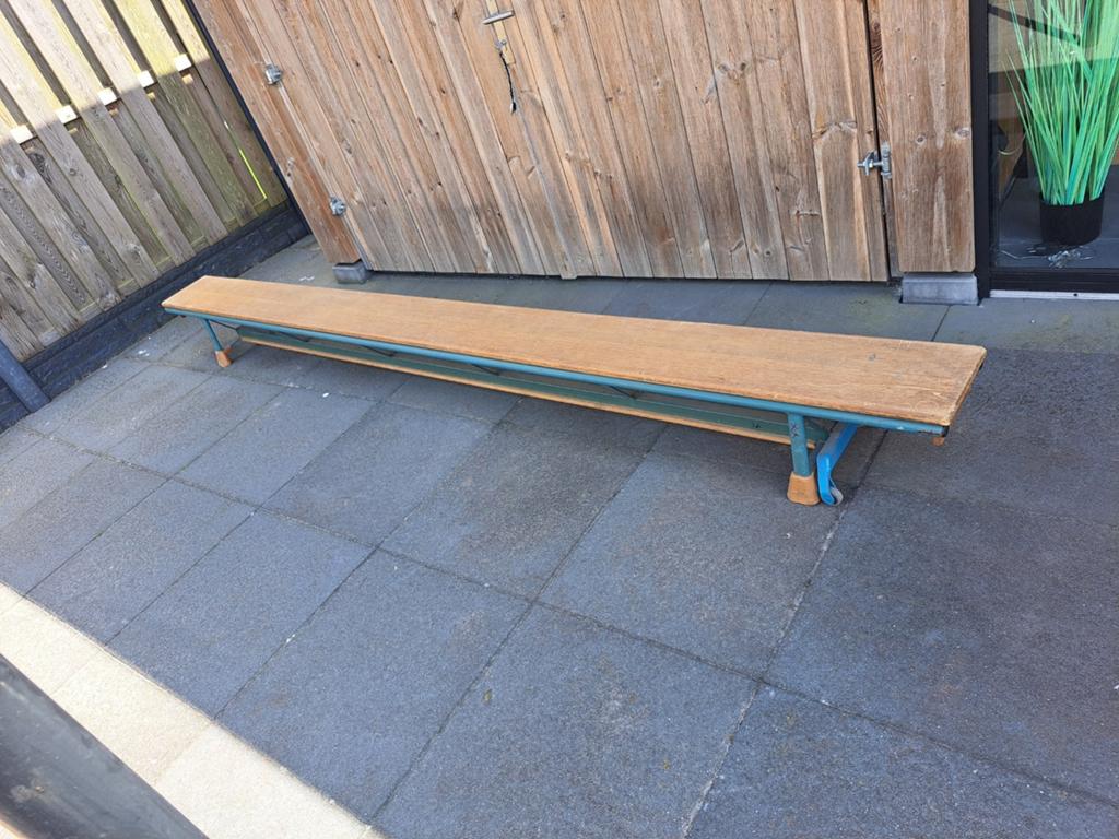 Turnbank 360 cm - Vintage gymbank, Ophalen, Gebruikt