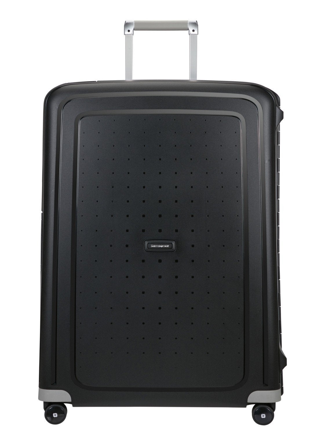 2x Samsonite S'Cure Spinner 81 cm, Ophalen, 30 cm of meer, Zwart, 80 cm of meer