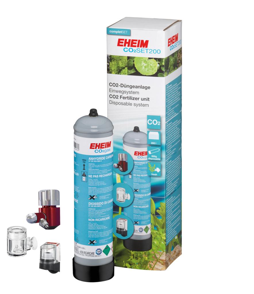 Eheim Co2 set tank 500g (2/3 gevuld) plus aansluitingen, Dieren en Toebehoren, Vissen | Aquaria en Toebehoren, Ophalen of Verzenden