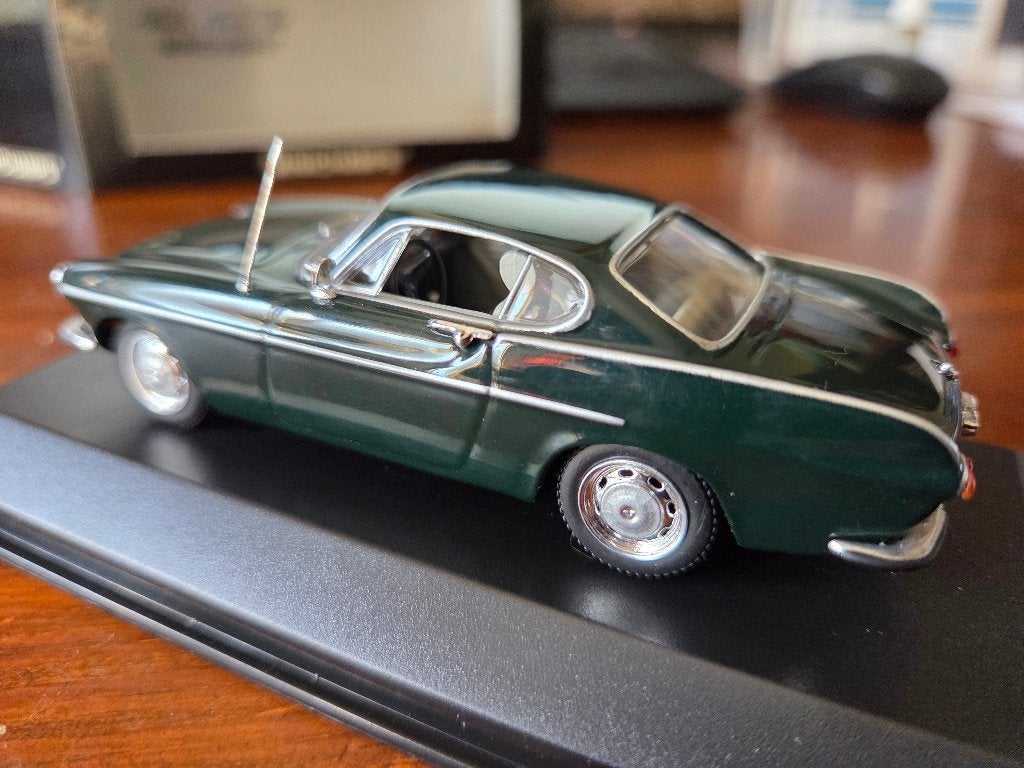 Volvo P1800 S modelauto 1:43 Minichamps, Ophalen, Zo goed als nieuw, Auto, MiniChamps