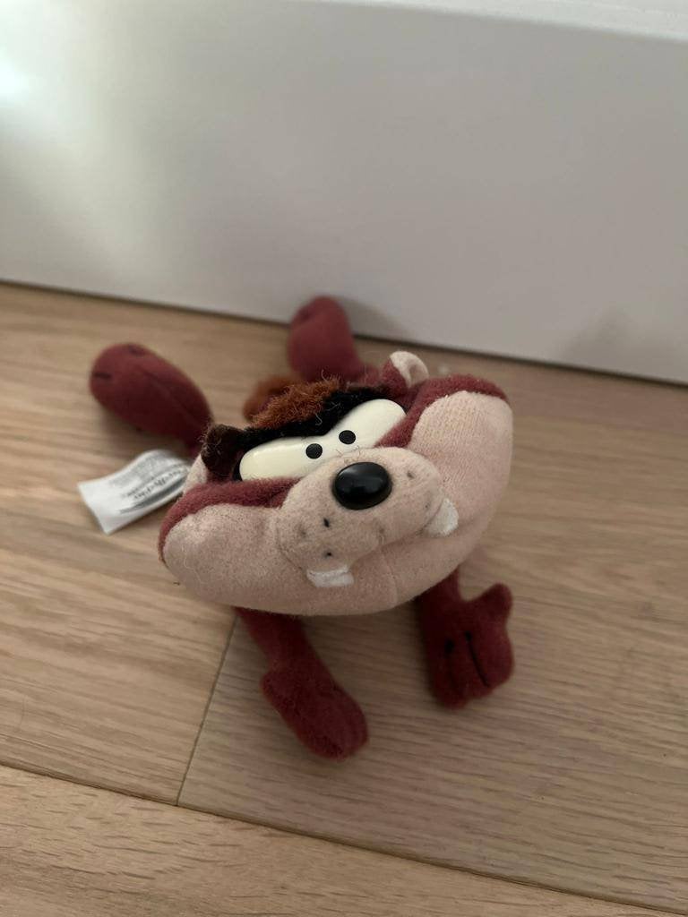Pluche Tazmania Devil, Gebruikt, Overige karakters, Overige typen, Ophalen of Verzenden
