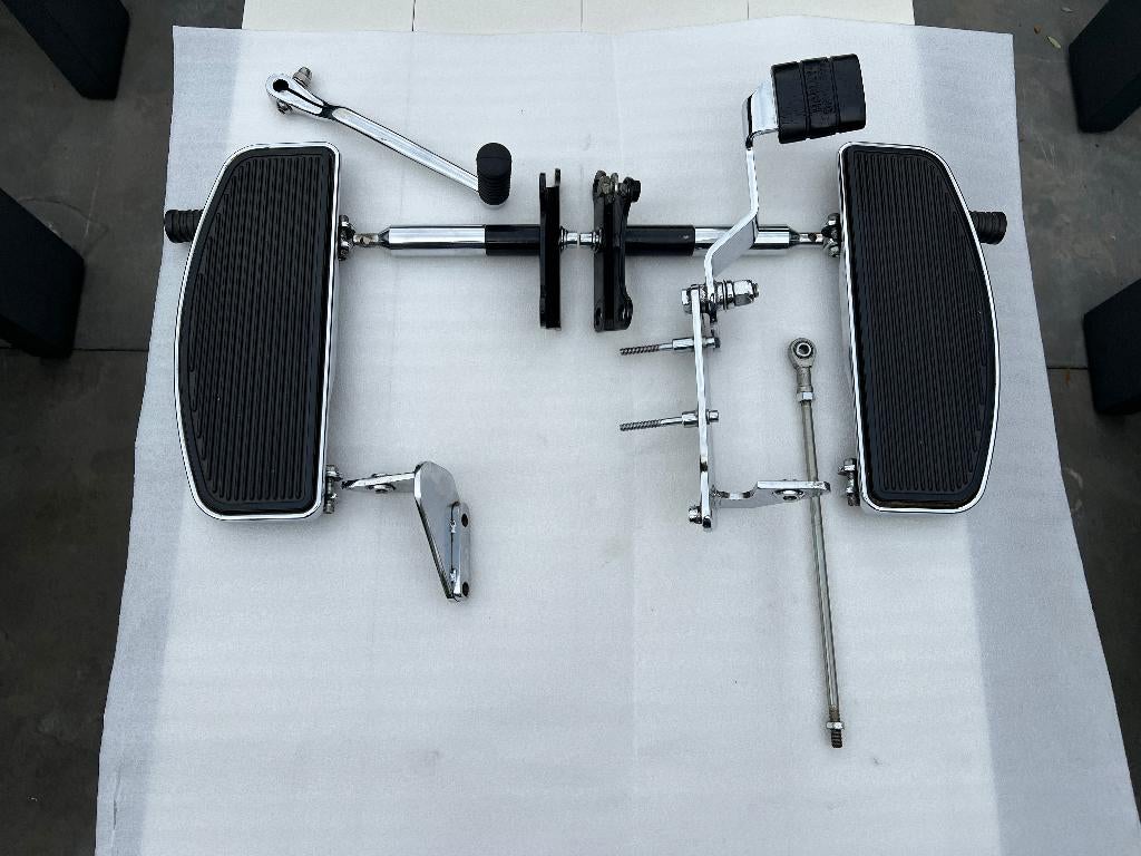 set floorboards Harley Davidson Sportster 1200 pre 2004 igst, Motoren, Ophalen, Gebruikt