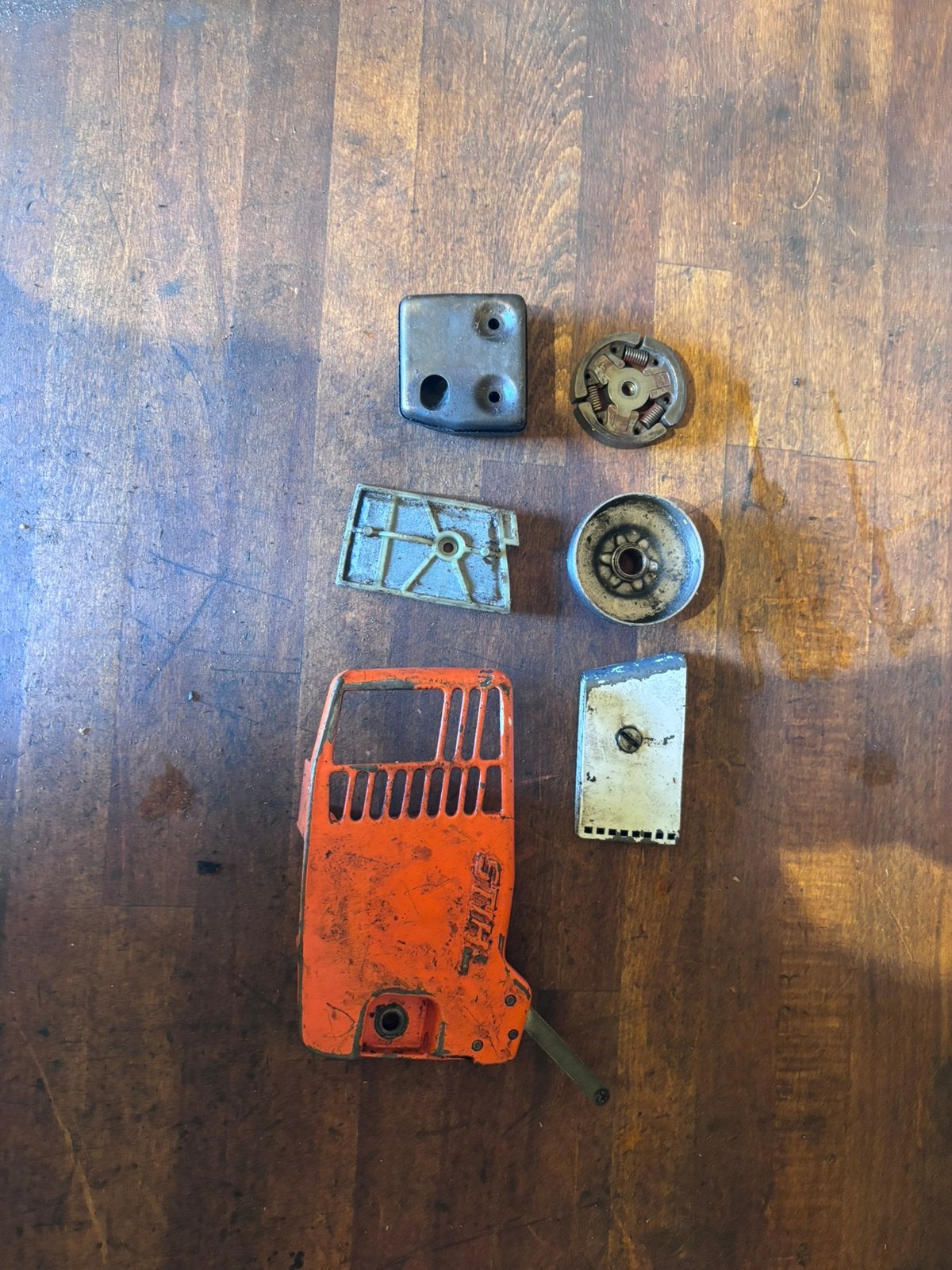 Onderdelen stihl 020AV, Ophalen of Verzenden, Gebruikt, Benzine