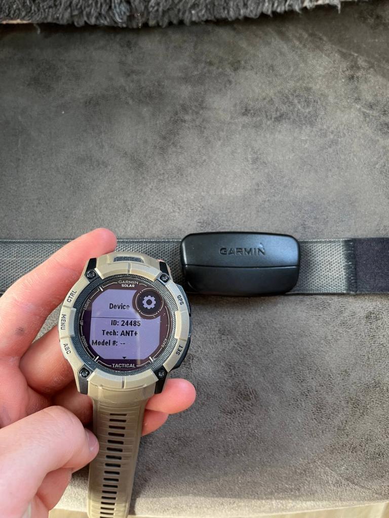 Garmin Premium Hartslagmeter (ANT+) — In originele doos, Ophalen of Verzenden, Zo goed als nieuw, Garmin, Met borstriem