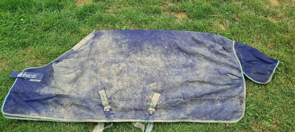 Bucas smartex extra big neck maat 6,0, Dieren en Toebehoren, Ophalen of Verzenden, Gebruikt, Deken, Bucas