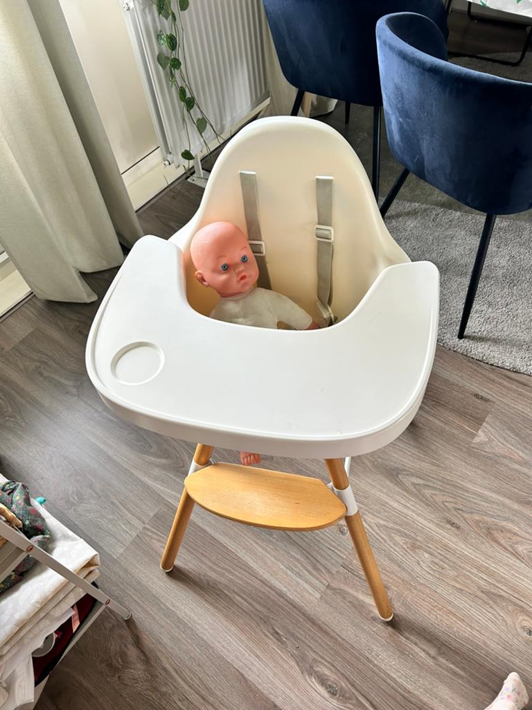 Childhome kinderstoel, Ophalen, Zo goed als nieuw, Meegroeistoel