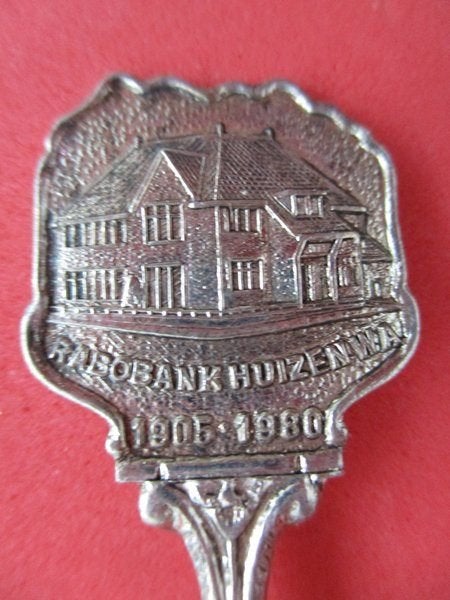 (A3611)  Huizen W A Rabobank 1905-1980, Ophalen of Verzenden, Gebruikt, Overige materialen, Bestek