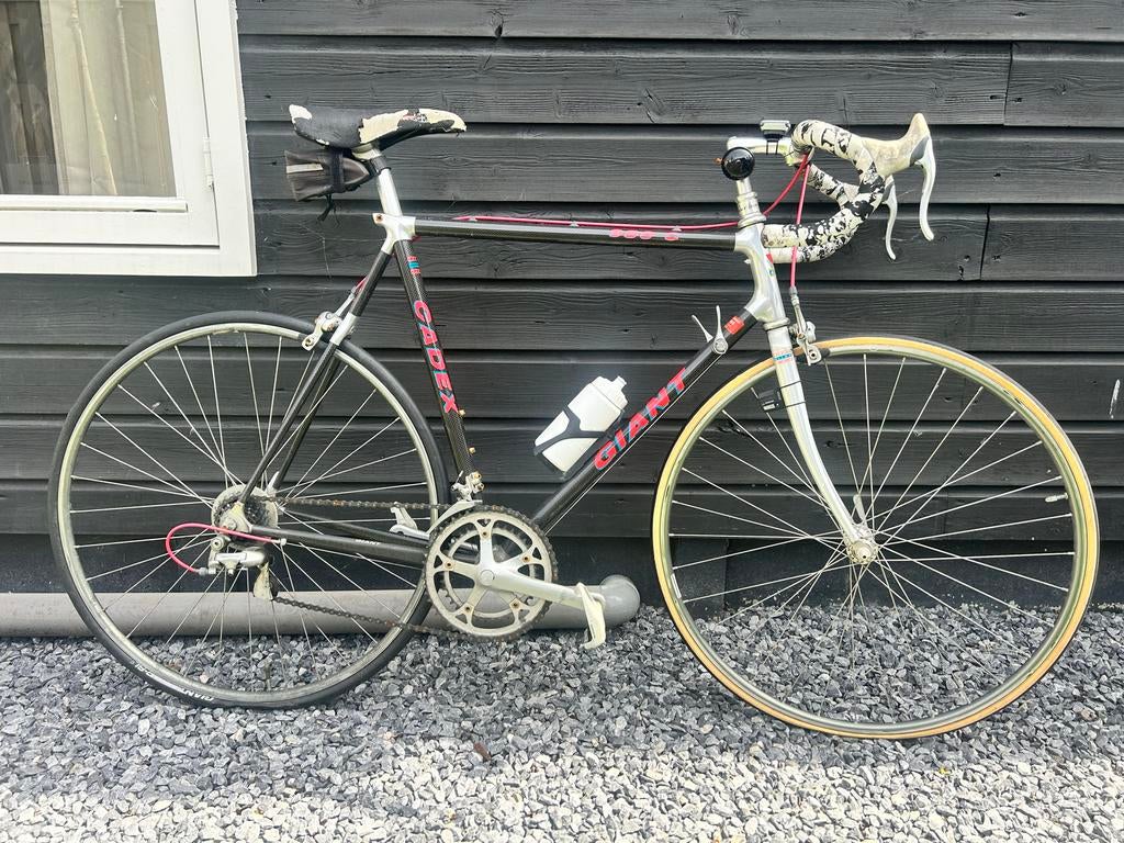Vintage racefiets met Shimano 105 - Goede staat, 28 inch, Gebruikt, 10 tot 15 versnellingen, Aluminium