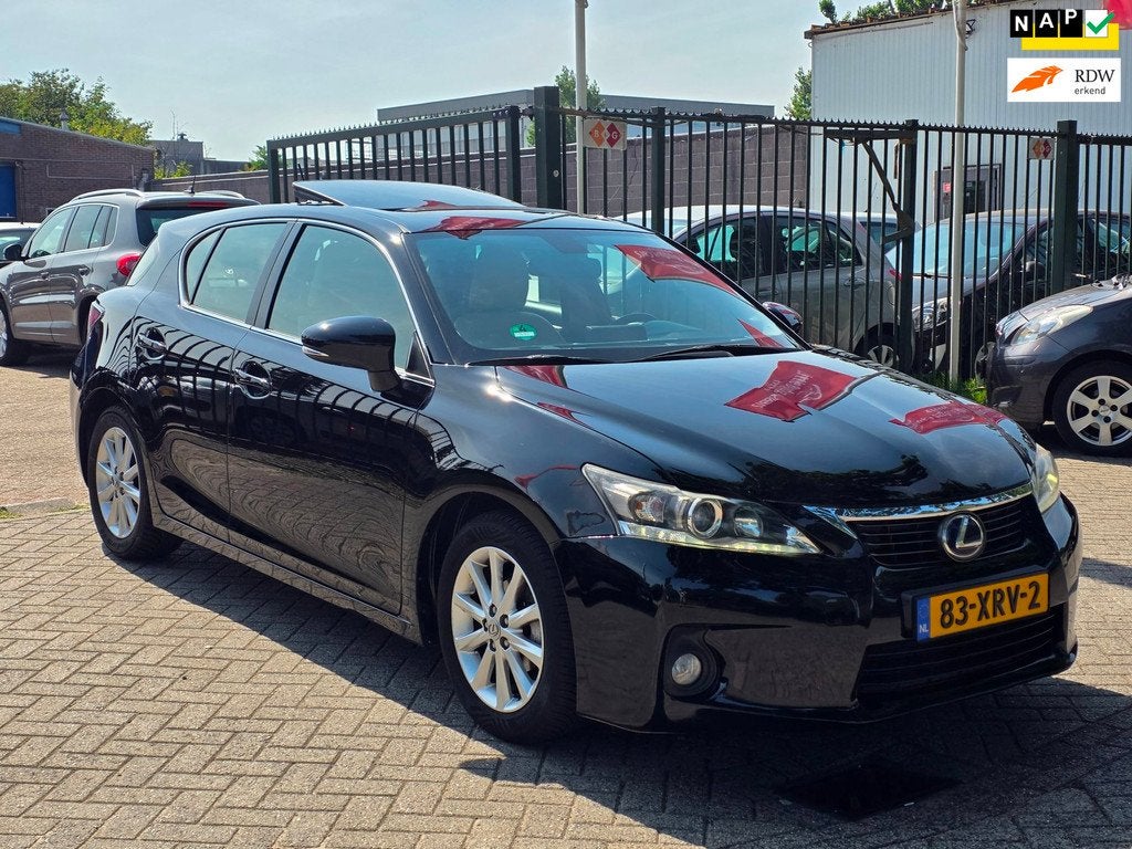 Lexus CT 200h Business Line Automaat 2e eigenaar volledig de, Auto's, Lexus, Euro 5, Gebruikt, 4 cilinders, Zwart