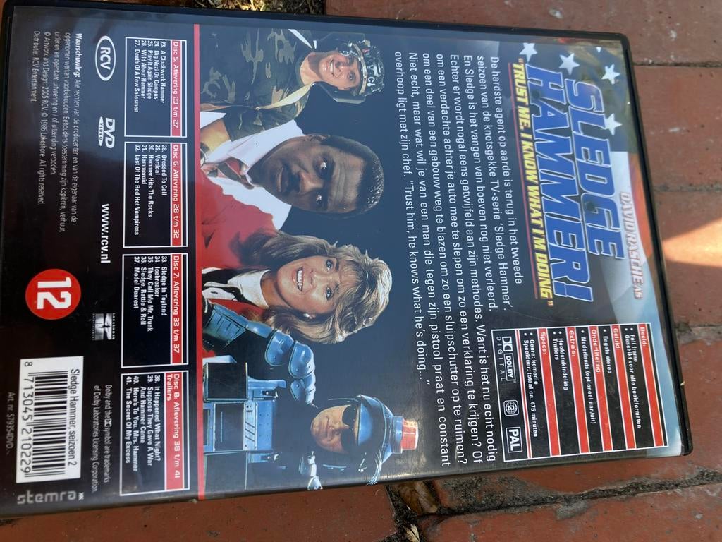 Sledge Hammer! Seizoen 2 - 4 Disc Editie DVD, Vanaf 12 jaar, Ophalen of Verzenden, Gebruikt, Komedie