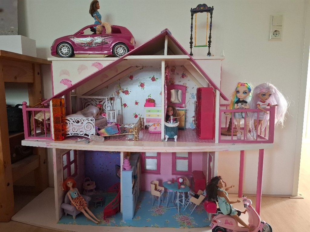 Poppenhuis, Ophalen, Gebruikt, Poppenhuis