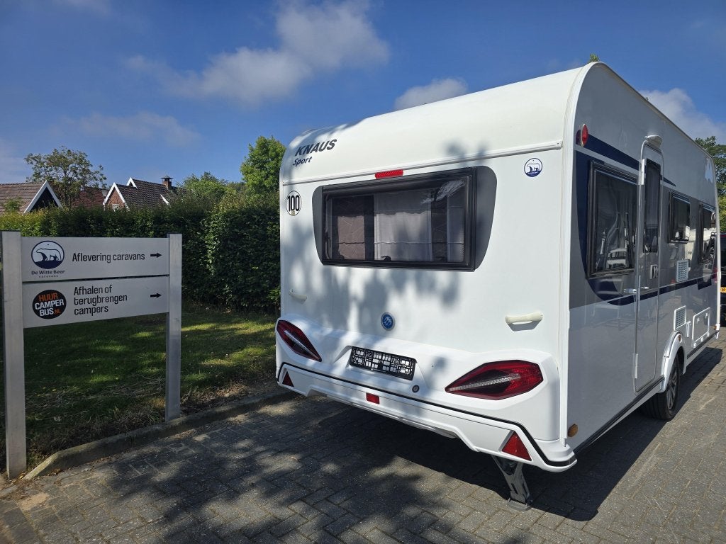 Knaus Sport Silver Selection 460 EU + mover + voortent + ATC, Bedrijf, Treinzit, 4 tot 5 meter, Schokbreker