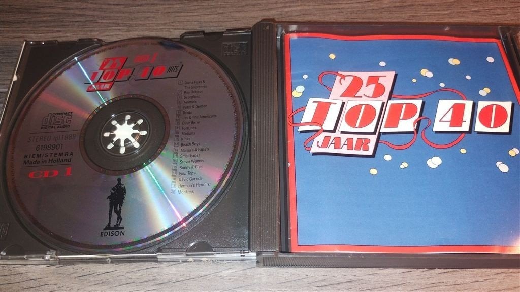 25 Jaar Top 40 Hits - Deel 1 - 1965-1968, Cd's en Dvd's, Cd's | Verzamelalbums, Ophalen of Verzenden, Zo goed als nieuw, Pop
