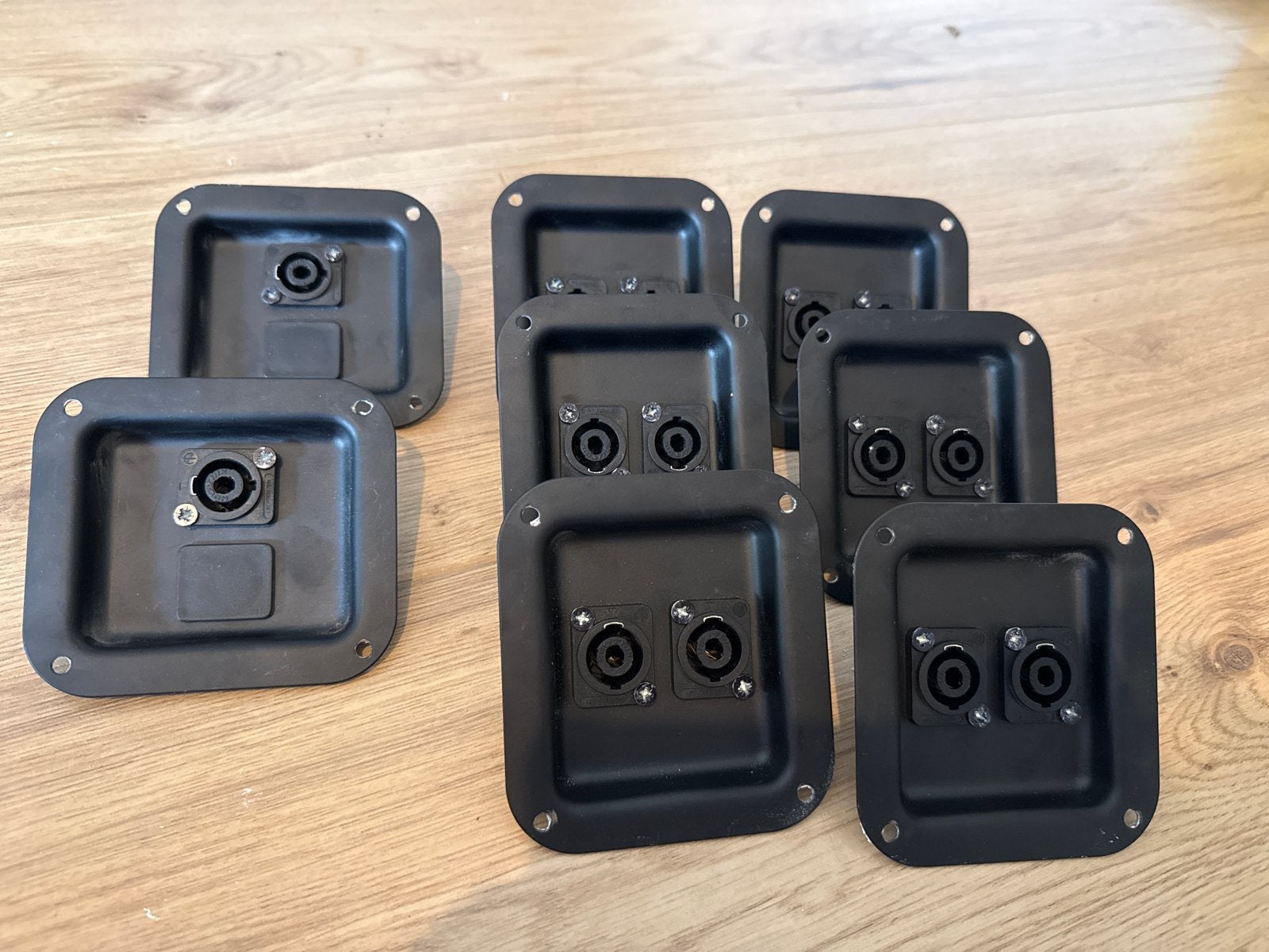 Penn Elcom Jackplates - Diverse XLR en Speakon aansluitingen, Ophalen of Verzenden, Gebruikt, Apparatuur