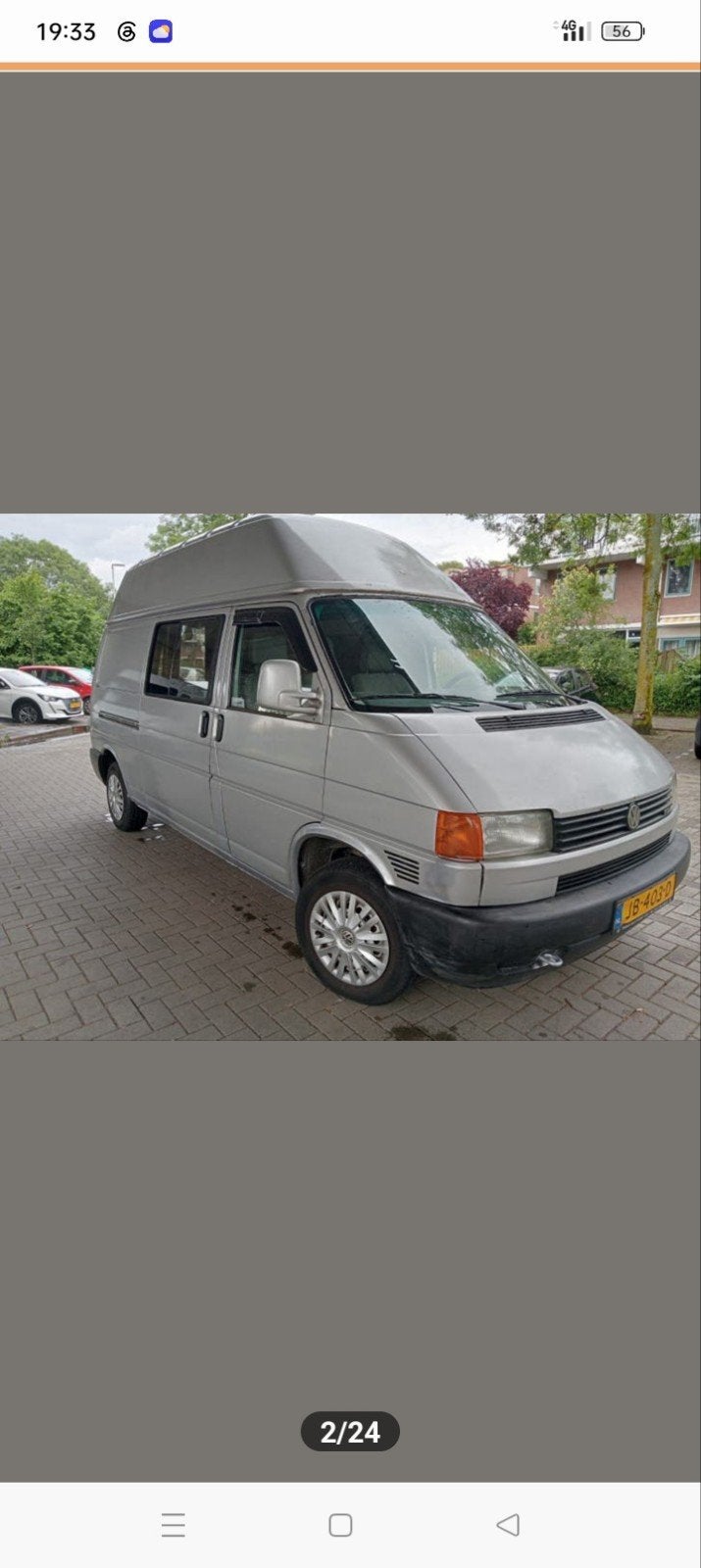 VW T4 bj 2002 nieuwe Apk, Buscamper of Camperbus, Volkswagen, Particulier, Tot en met 4