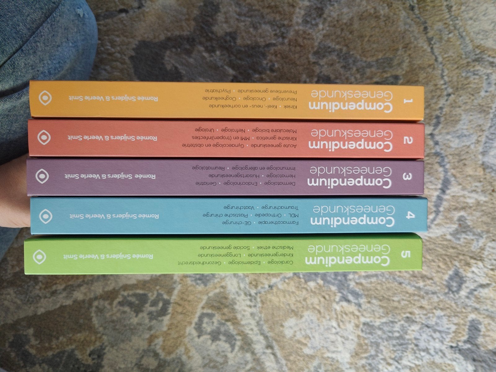 Compendium Geneeskunde 2.0 - Complete set (5 delen), Boeken, Romée Snijders & Veerle Smit, Ophalen of Verzenden, Beta, WO