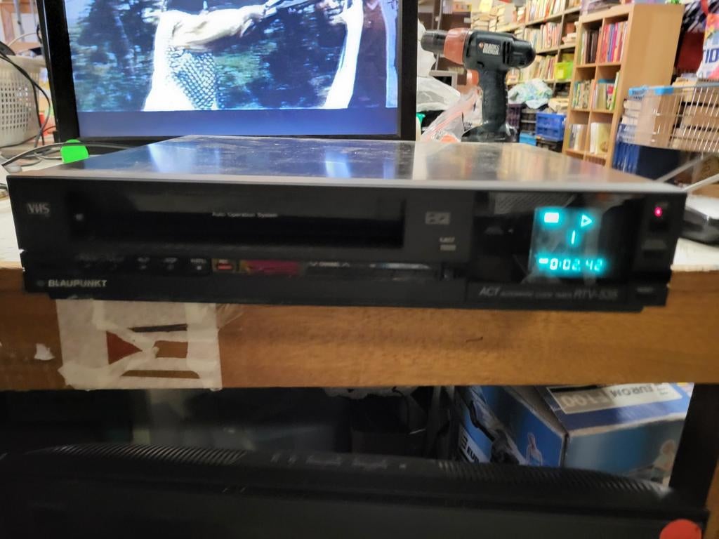 Blaupunkt VHS-speler RTV-330, Audio, Tv en Foto, Videospelers, Ophalen