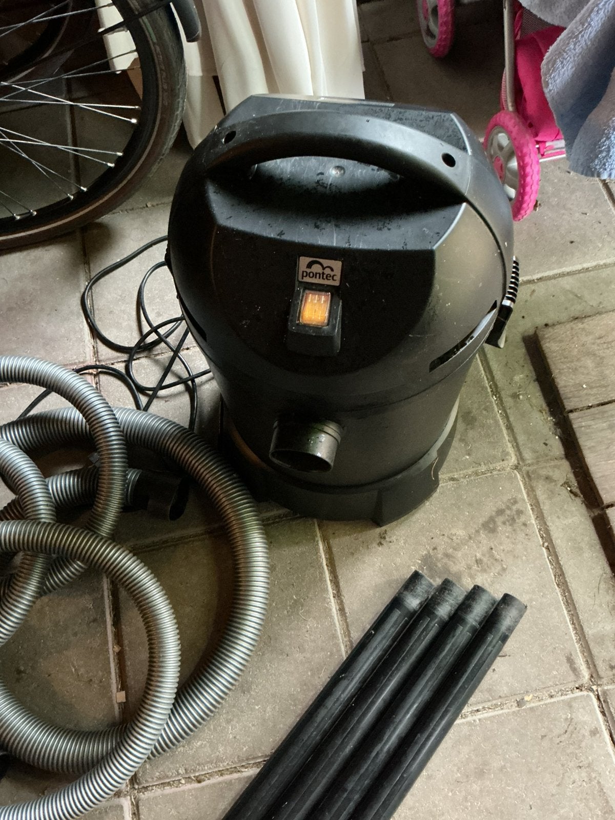 Vijverstofzuiger  Pontect, Tuin en Terras, Vijver-toebehoren, Ophalen, Zo goed als nieuw, Vijverstofzuiger